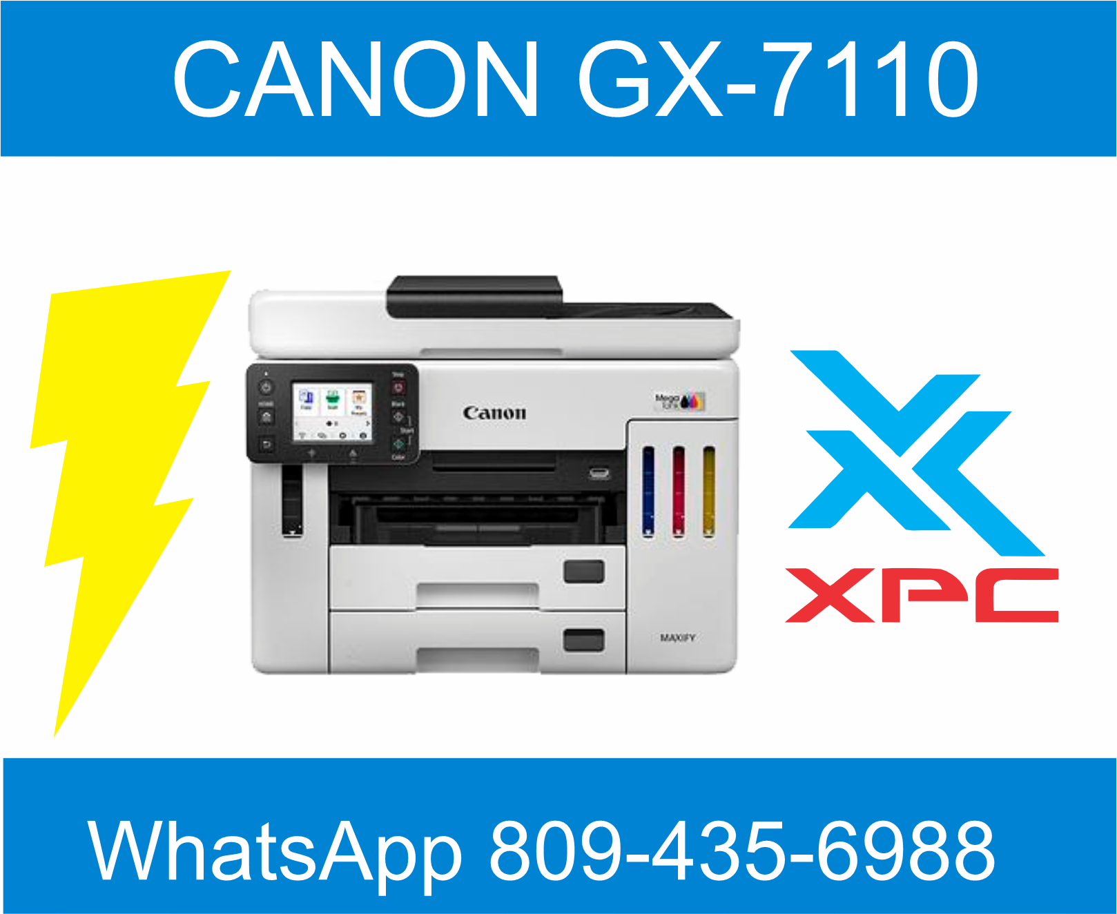 ventas de impresoras CANON gx7110